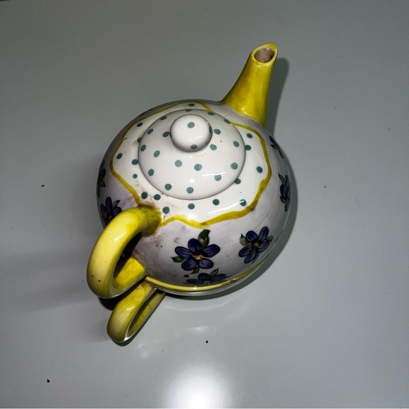 Tracy Porter 3 Piece Tea Pot/ Cup/lid, All For One Individual Tea Serving - Picture 4 of 4